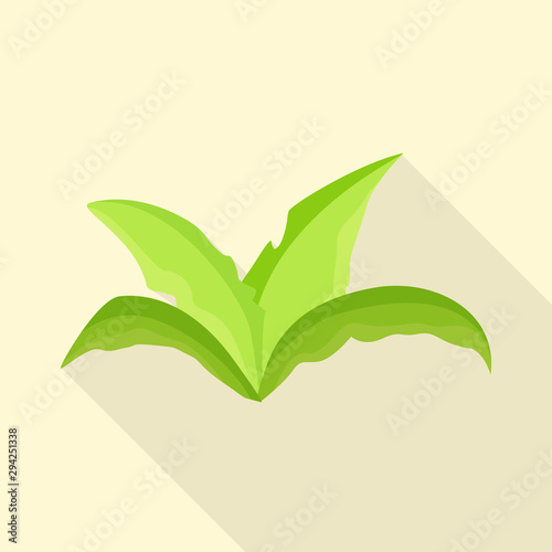 Vector design of shrubbery and field sign. Set of shrubbery and fresh stock vector illustration.