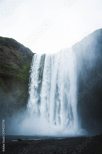 Waterfall in Iceland