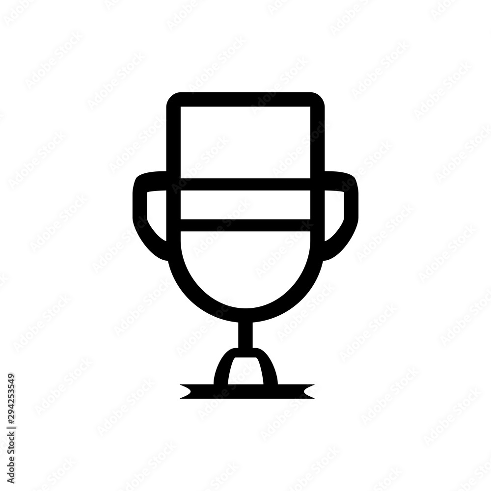 Championship cup icon. Sport award symbol. Trophy sign Championship cup icon. Sport award symbol. Trophy sign