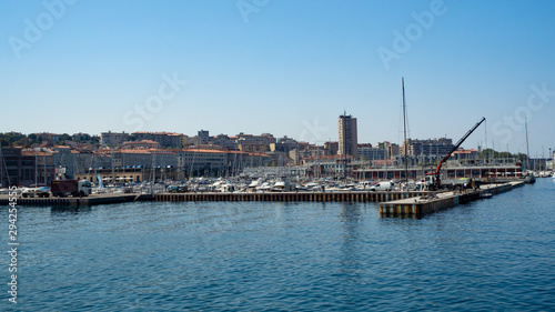 Trieste an der Adria / Italien / Europa: Hafen