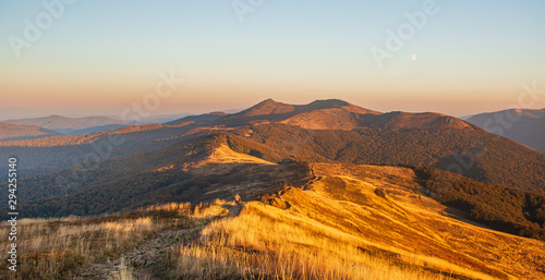 Fototapeta Naklejka Na Ścianę i Meble -  Beautiful mountains in Poland - Bieszczady