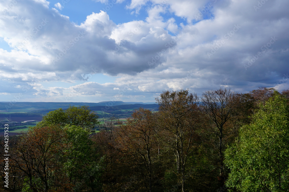 Ausblick vom Himmelbergturm in Alfeld Leine