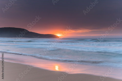 Soft Sun Rise Seascape