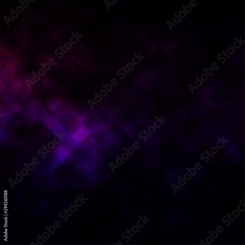 Dark Purple, Pink vector template with rectangles.