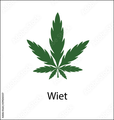 marijuana vector icon. marijuana icon for web and app. marijuana sign on white background