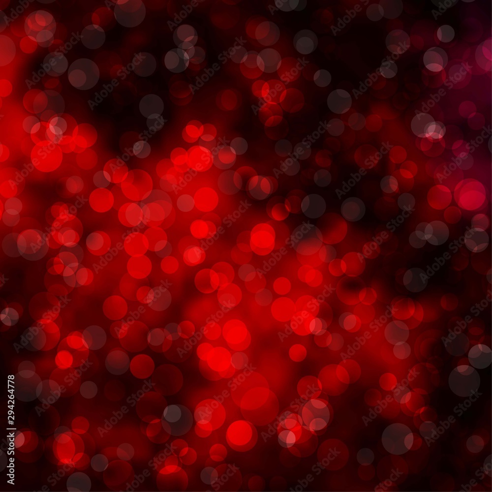 Dark Red vector backdrop with dots. Dark Red vector backdrop with dots.
