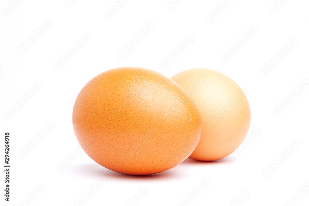 EGGS ON WHITE BACKGROUND EGGS ON WHITE BACKGROUND