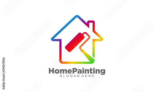 Home painting logo icon