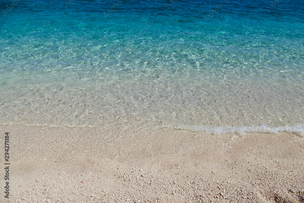 Beach in Cala Gonone in The Orosei Gulf, Sardinia, Italy. Beach in Cala Gonone in The Orosei Gulf, Sardinia, Italy.