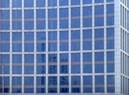 Windows of a multistory building. Abstract urban background