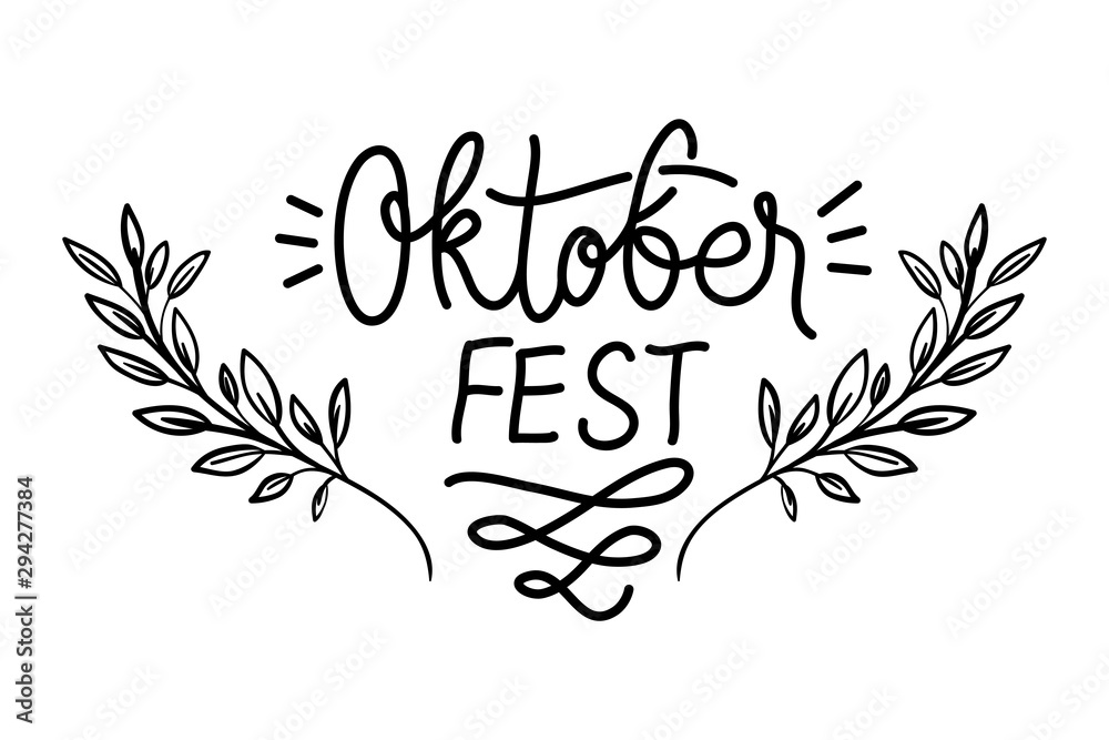 oktoberfest lettering calligraphy font icon oktoberfest lettering calligraphy font icon