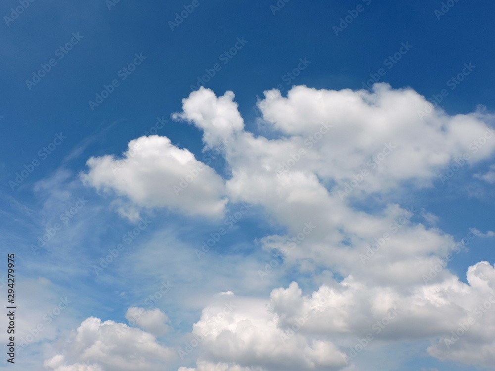 Blue sky background with clouds Blue sky background with clouds