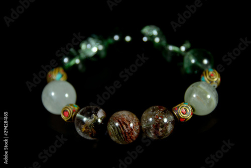 Phantom Quartz bracelet Beads 