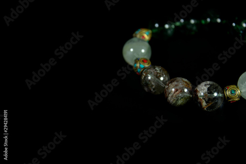 Phantom Quartz bracelet Beads 