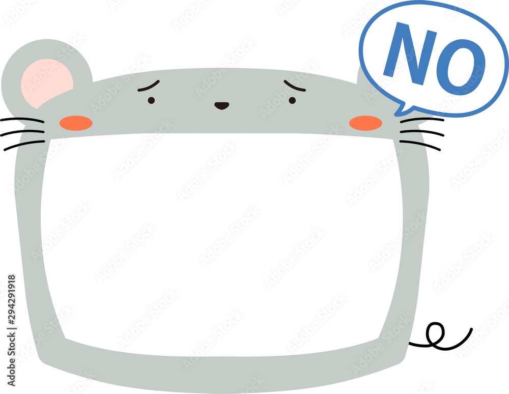 Cute mouse whiteboard Cute mouse whiteboard