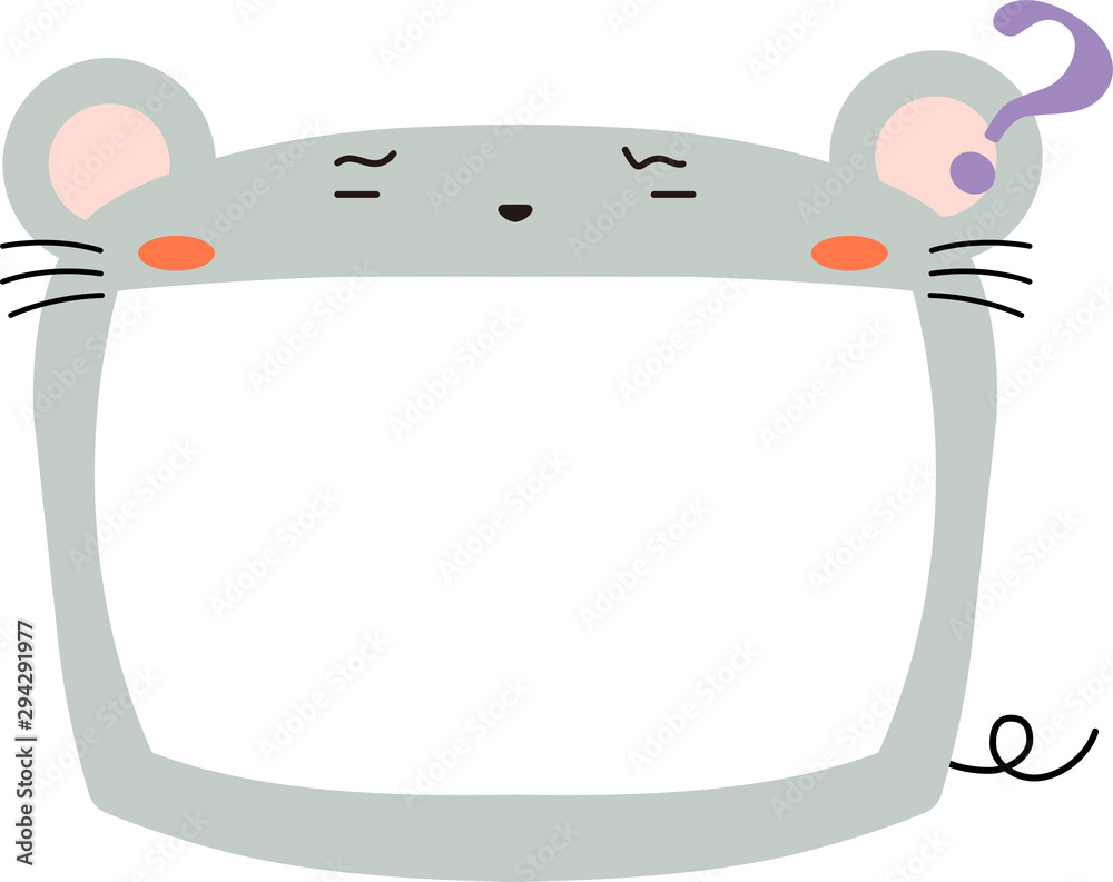 Cute mouse whiteboard Cute mouse whiteboard