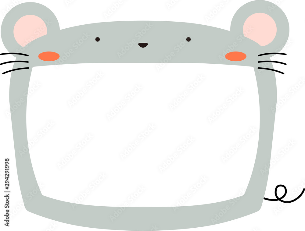 Cute mouse whiteboard Cute mouse whiteboard