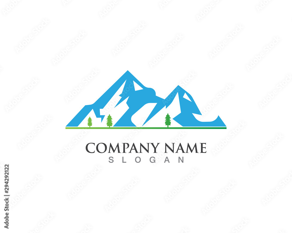 Mountain nature logo business vector clipart Mountain nature logo business vector clipart