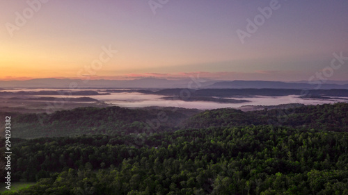 sunset in mountains © Andrew