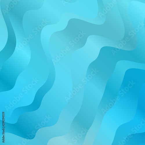 Light BLUE vector pattern with curved lines. Colorful abstract illustration with gradient curves. Pattern for websites, landing pages.