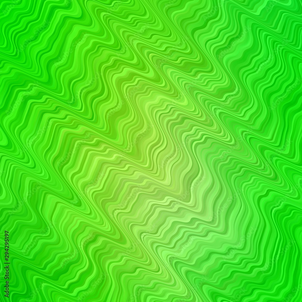 Light Green vector layout with wry lines. Illustration in abstract style with gradient curved. Best design for your posters, banners. Light Green vector layout with wry lines. Illustration in abstract style with gradient curved. Best design for your posters, banners.