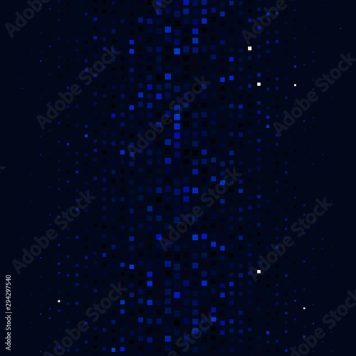 Dark BLUE vector layout with lines, rectangles. New abstract illustration with rectangular shapes. Pattern for commercials, ads.