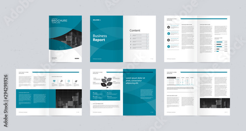 template layout design with cover page for company profile ,annual report , brochures, flyers, presentations, leaflet, magazine,book . and vector a4 size for editable.