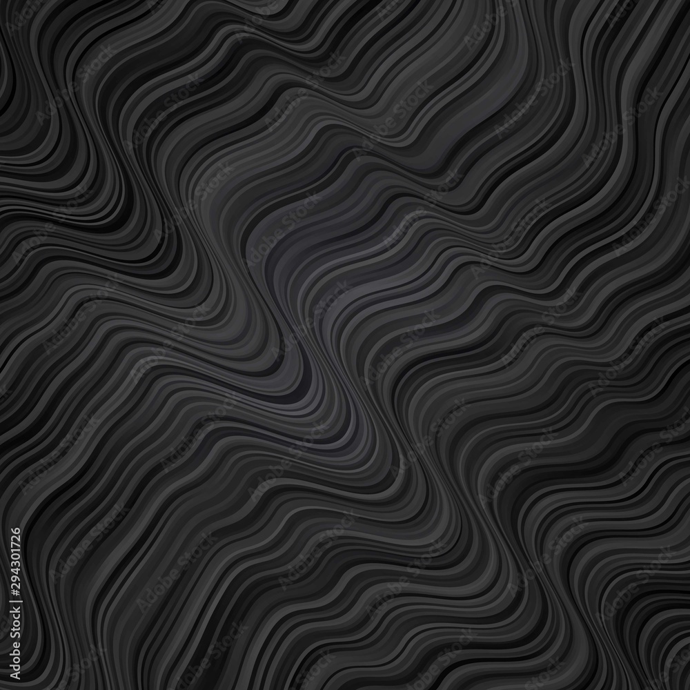 Dark Gray vector texture with circular arc. Dark Gray vector texture with circular arc.