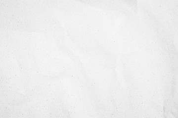 White recycled craft paper texture as background. Grey paper texture, Old vintage page or grunge vignette. Pattern rough art creased grunge letter. Hardboard with copy space for text.