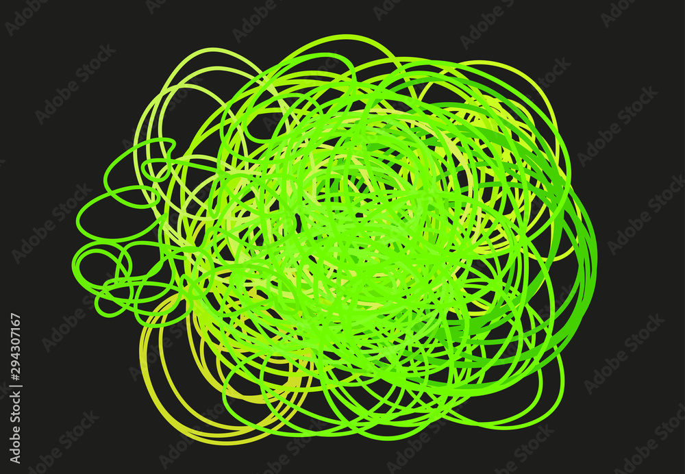 Colorful tangled on black. Chaos pattern. Scribble sketch. Bright background with array of lines. Intricate chaotic texture. Print for polygraphy, posters and t-shirts Colorful tangled on black. Chaos pattern. Scribble sketch. Bright background with array of lines. Intricate chaotic texture. Print for polygraphy, posters and t-shirts
