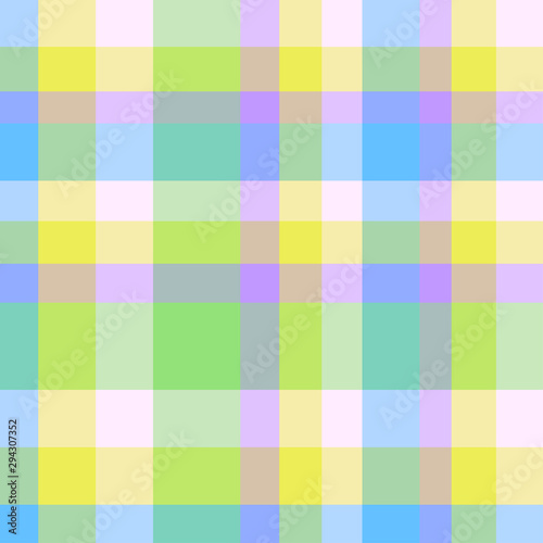 Colorful checkered pattern. Seamless abstract texture with many lines. Geometric wallpaper with stripes
