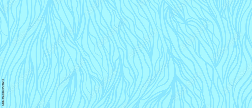 Colorful pattern with wavy stripes. Repeating abstract waves. Stripe texture with many lines. Colored illustration for design