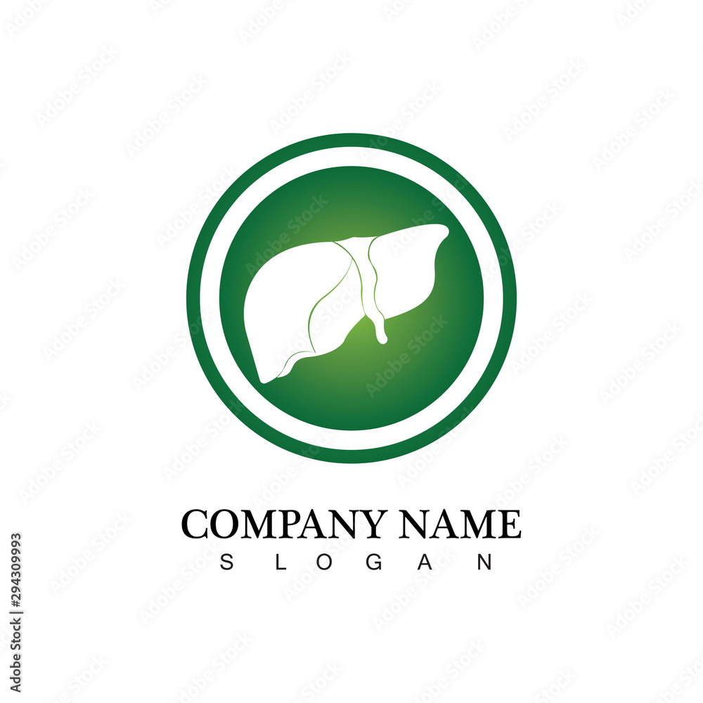 vector liver icon flat logo vector liver icon flat logo