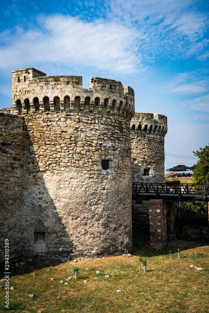 Old castle towers