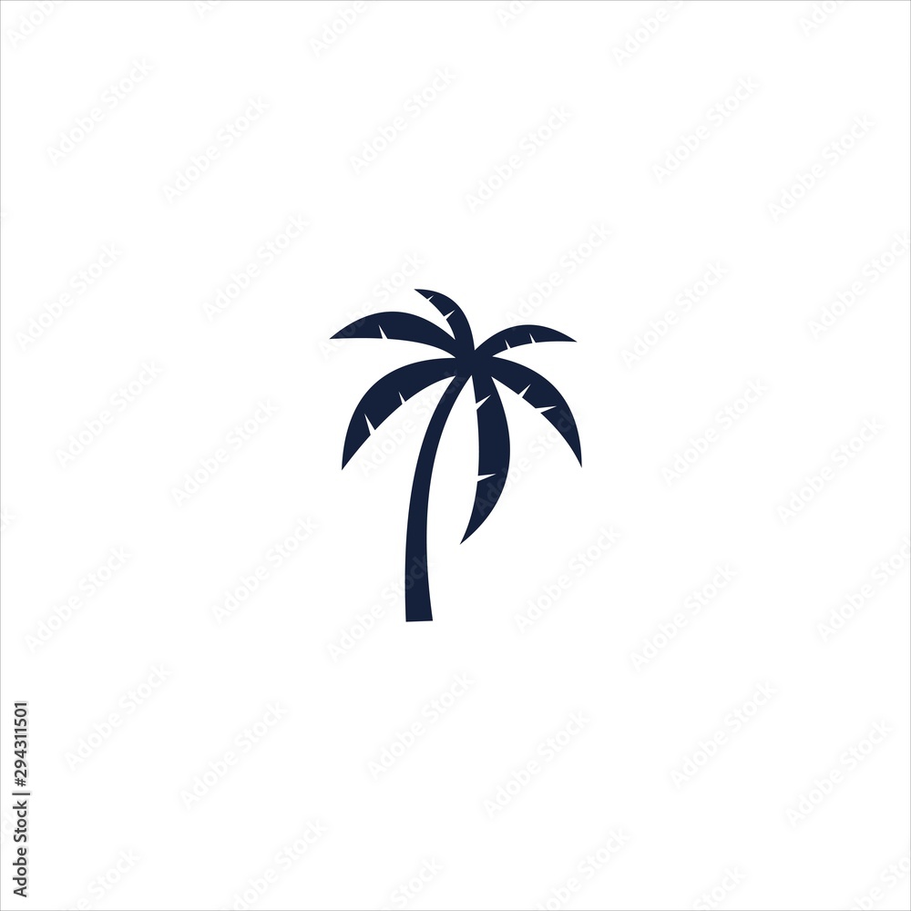 coconut vector logo graphic modern