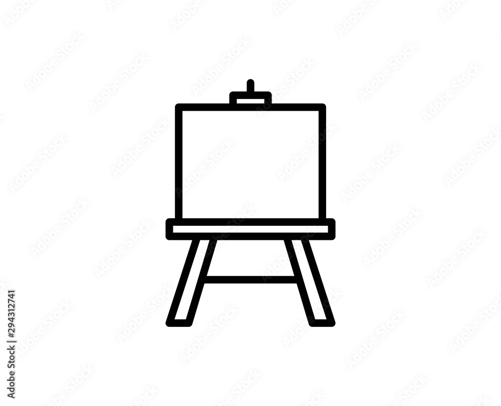 Presentation line icon Presentation line icon