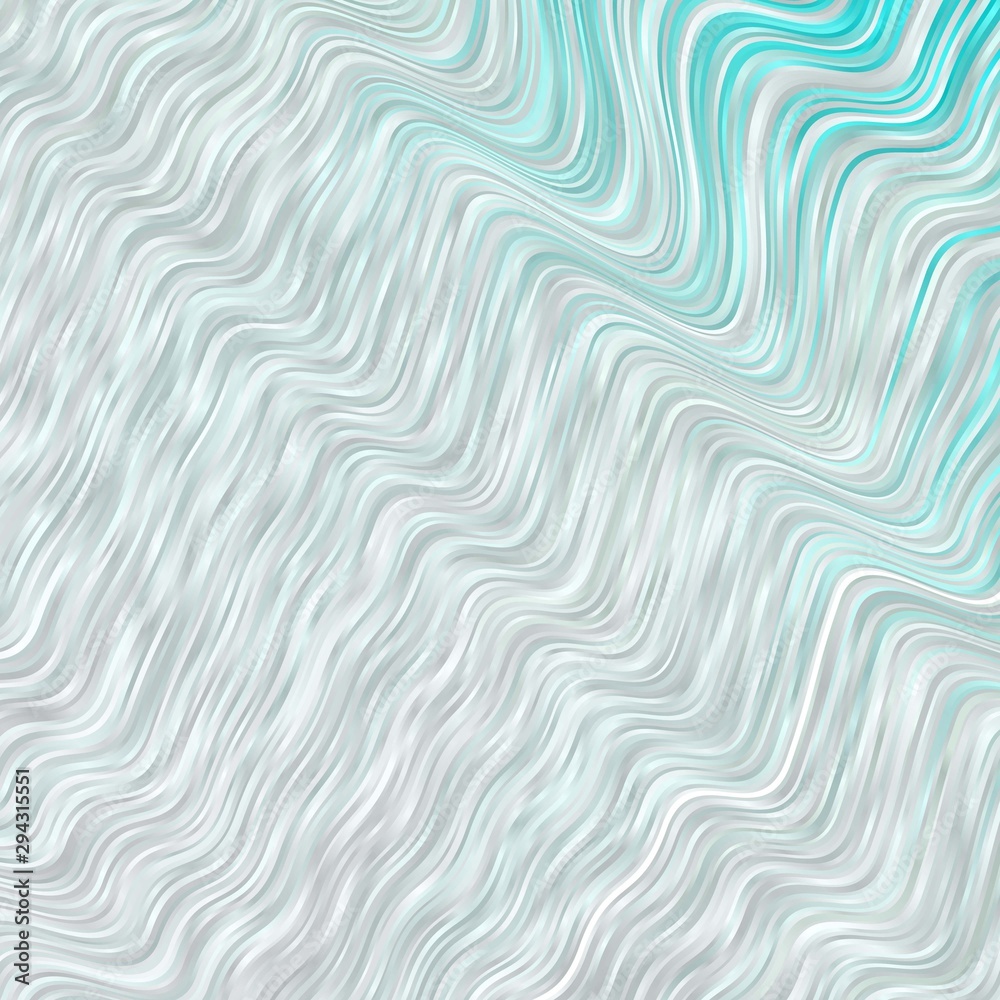 Light BLUE vector layout with circular arc. Illustration in abstract style with gradient curved.  Best design for your ad, poster, banner.