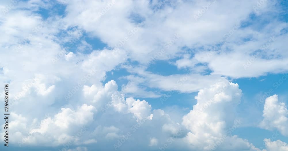 time lapse of huge clouds are moving in horizontal line time lapse of huge clouds are moving in horizontal line