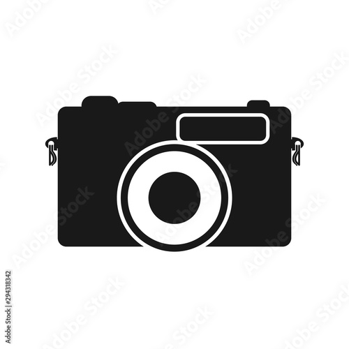 Camera Icon. Flat style vector EPS.