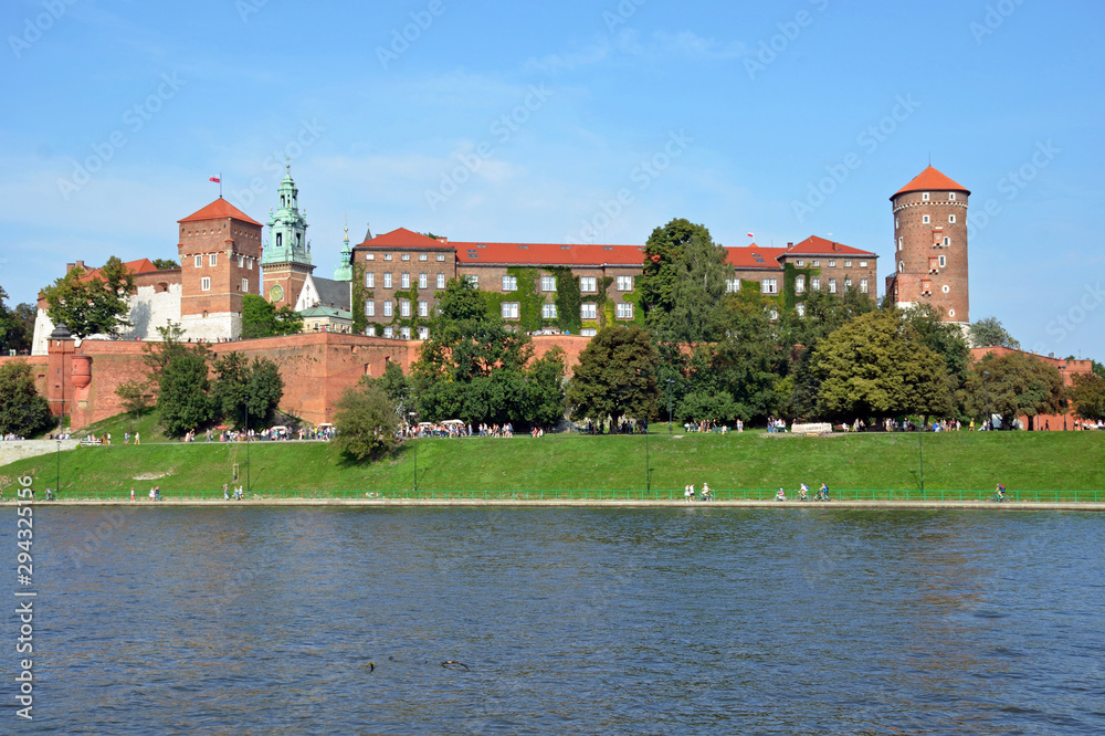 Obraz premium Wawel Royal Castle in Krakow, Poland