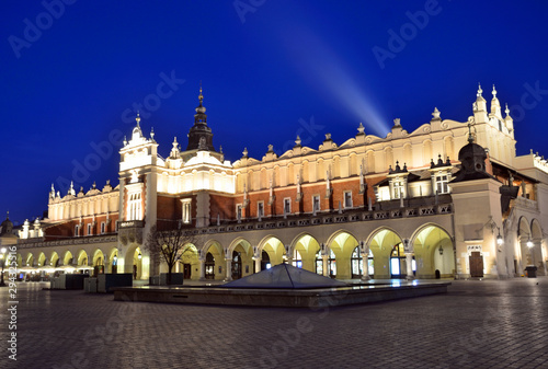 Cloth Hall in Old Town of Krakow, Poland