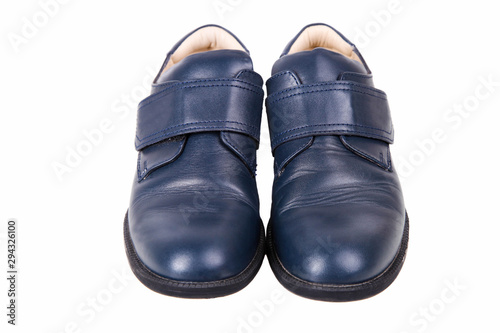 blue classic shoes