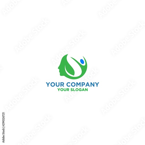 Wellness Coaching Logo Design Vector