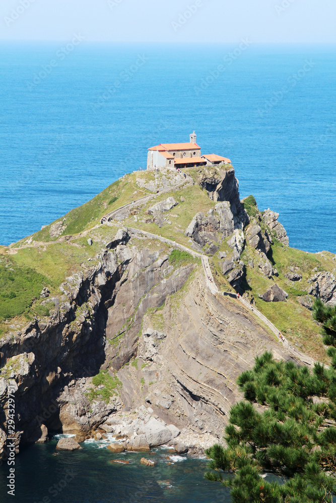 Gaztelugatxe islet, Basque country, Spain	