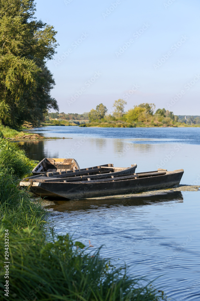 Obraz premium on the banks of the Loire river