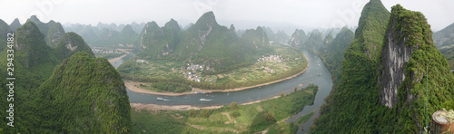 amazing view in yangshou china photo
