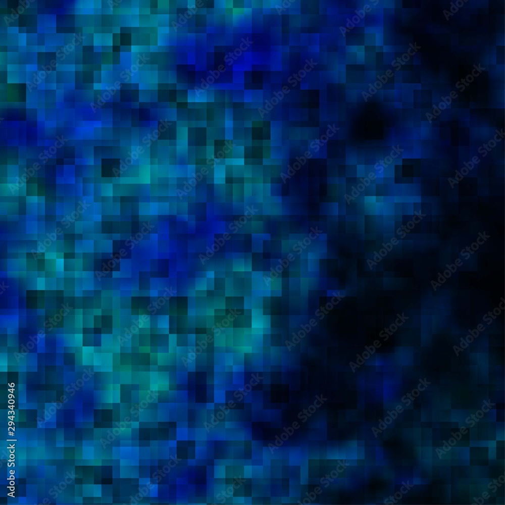 Light BLUE vector template with rectangles. Light BLUE vector template with rectangles.
