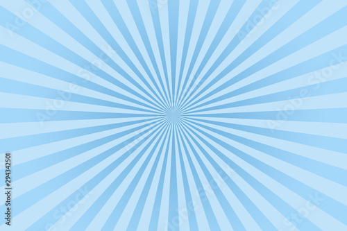Blue pastel color rays abstract background, can use for test the resolution and focus of cameras and photo or cinema lens.