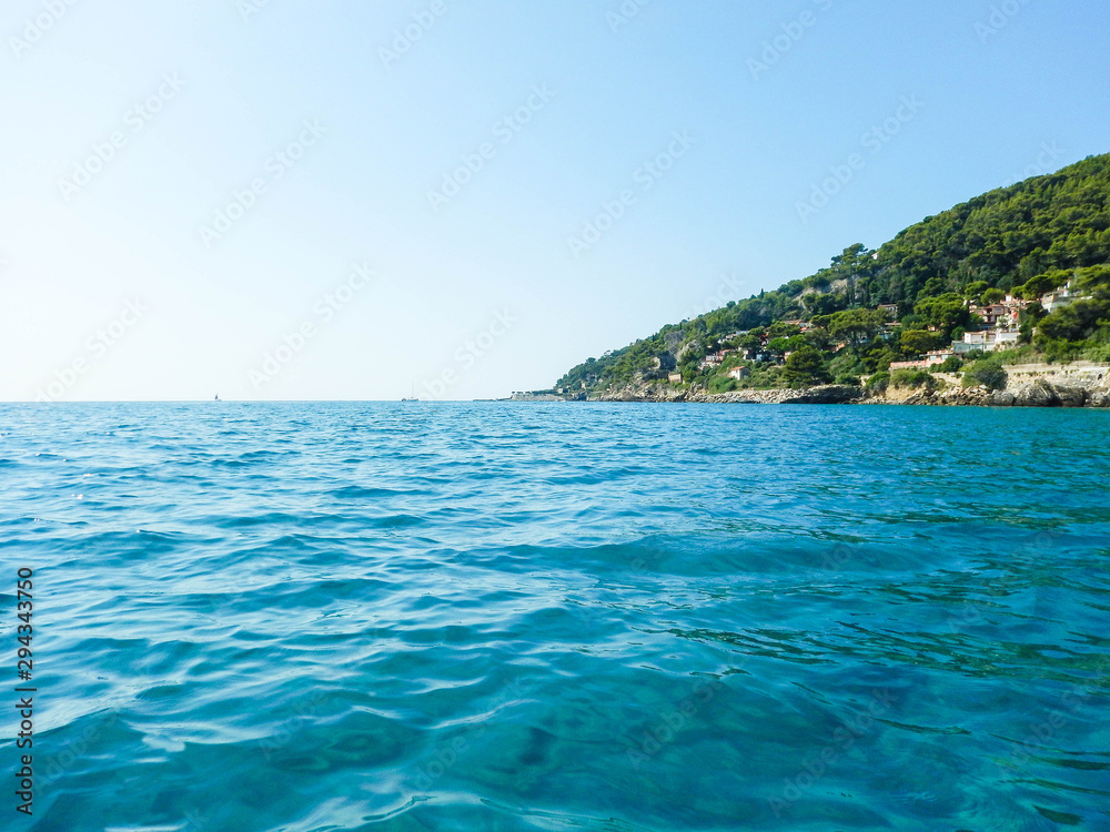 italian cliffs and coast