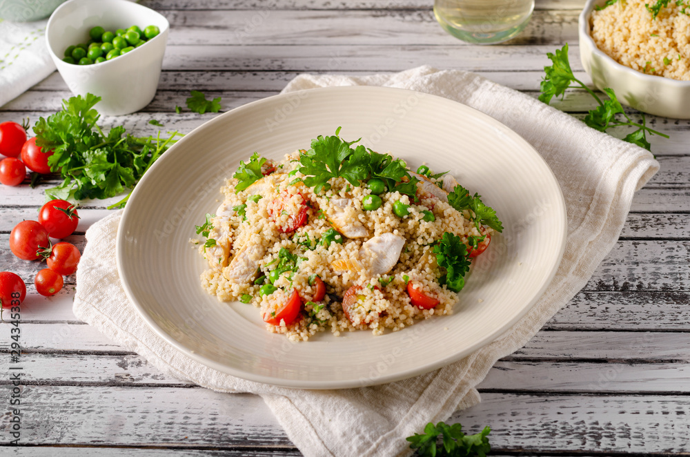 Couscous with chicken Couscous with chicken